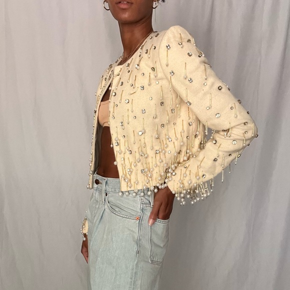 Hand made beaded top - Picture 3 of 7